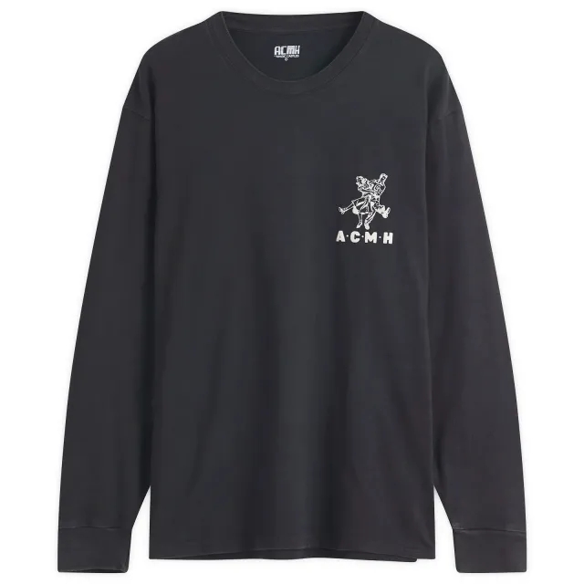 ACMH by Magic Castles Men's Dancers Only Long Sleeve T-Shirt Black