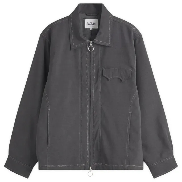 ACMH by Magic Castles Men's Normil Zip Through Jacket Charcoal