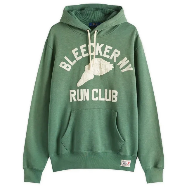 Polo Ralph Lauren Men's Bleecker Run Club Hoodie Antique Green