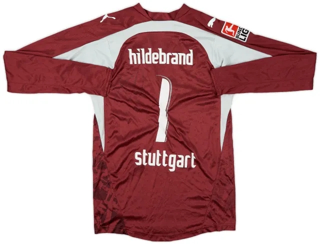 Puma 2006-07 Stuttgart Signed GK Shirt Hildebrand #1 - 5/10 - (XS)
