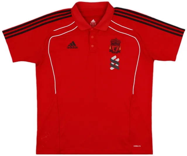 2010-11 Liverpool adidas Polo Shirt - 7/10 - (XXL)