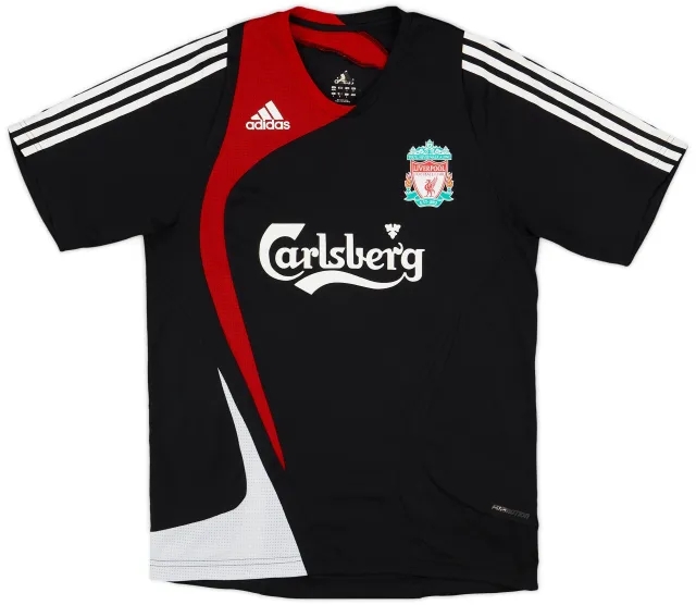 2007-08 Liverpool adidas Training Shirt - 8/10 - (M)