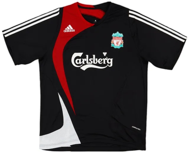 2007-08 Liverpool adidas Formotion Training Shirt - 8/10 - (L)