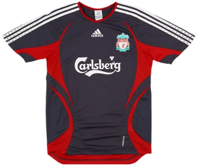 2006-08 Liverpool adidas Formotion Training Shirt - 8/10 - (M)