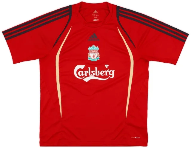 2009-10 Liverpool adidas Training Shirt - 8/10 - (L)