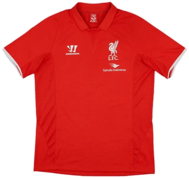 2014-15 Liverpool Warrior Polo Shirt - 8/10 - (M)