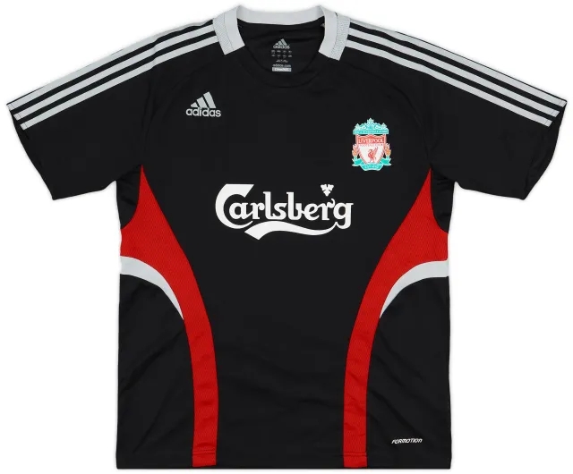2008-09 Liverpool adidas Formotion Training Shirt - 9/10 - (L)