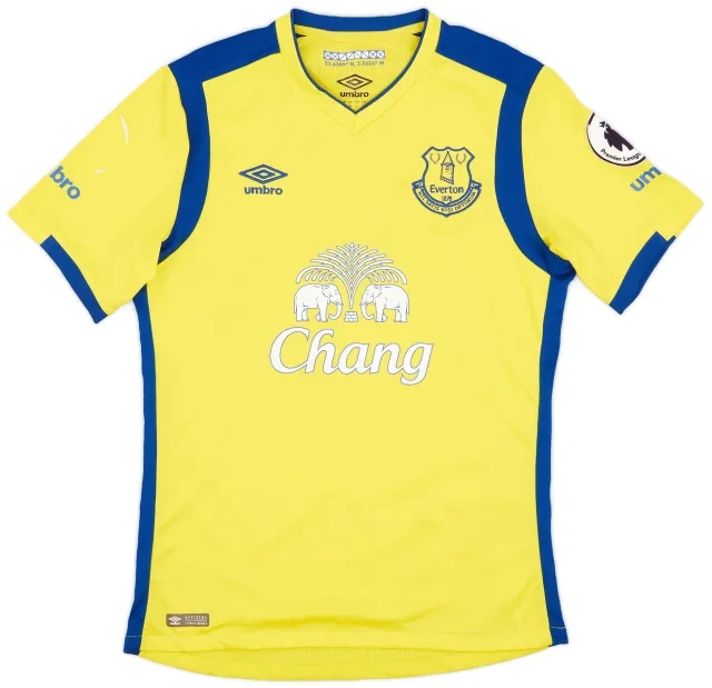 Umbro 2016-17 Everton Third Shirt Baines #3 - 6/10 - (M)