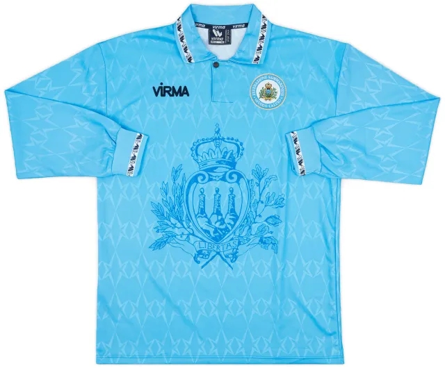 1995 San Marino Home L/S Shirt - 8/10 - (XL)