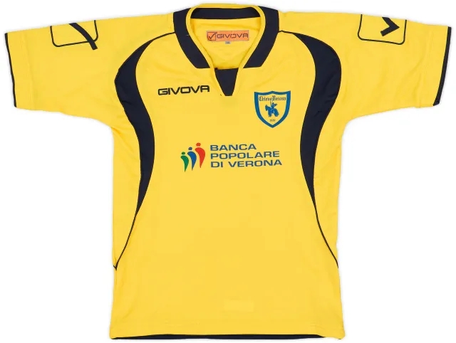 2009-10 Chievo Verona Givova Training Shirt - 9/10 - (XS)