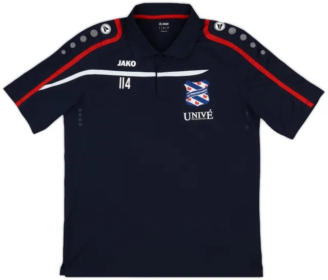 2018-19 Heerenveen Jako Player Issue Training Shirt #114 - 9/10 - (M)