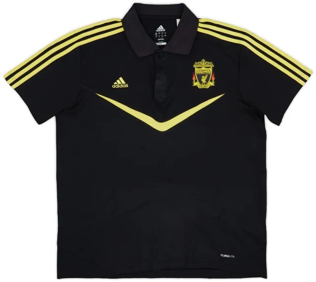 2010-11 Liverpool adidas Polo Shirt - 8/10 - (L)