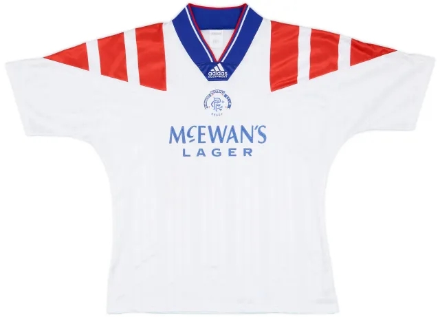 adidas 1992-93 Rangers Away Shirt - 6/10 - (M/L)