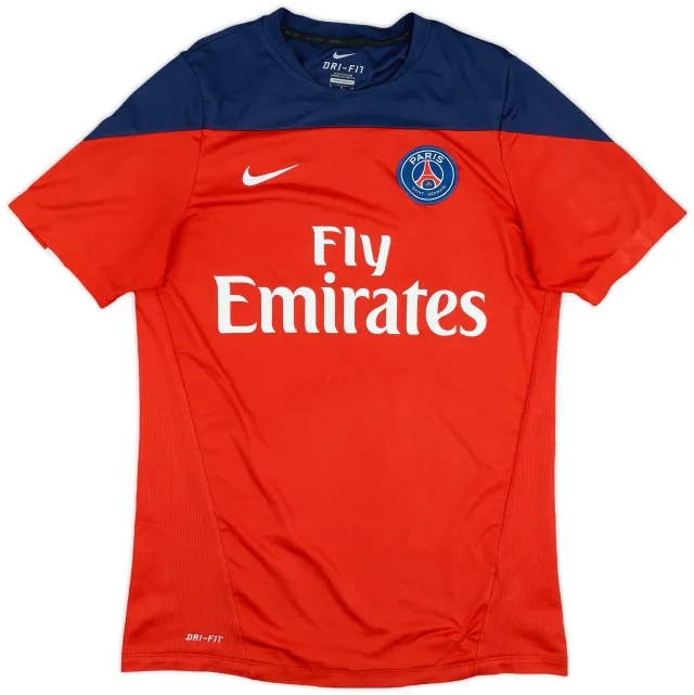2014-15 Paris Saint-Germain Nike Cotton Tee - 9/10 - (S)
