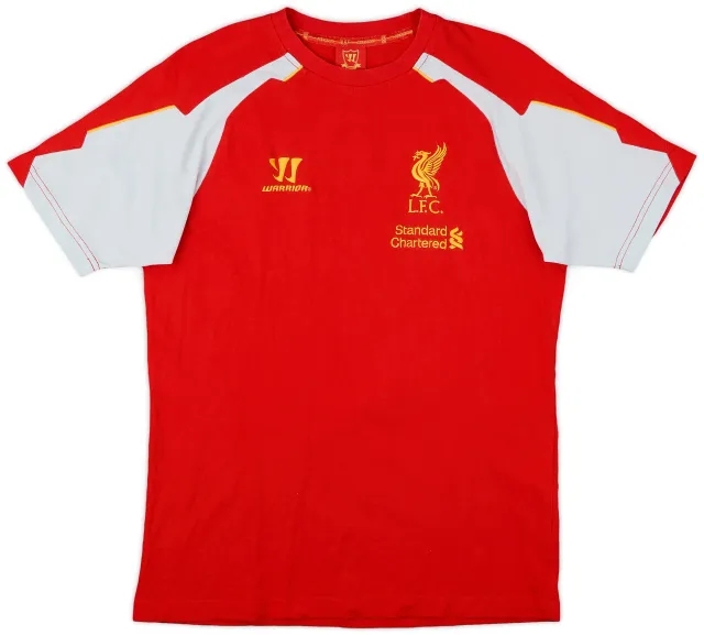 2013-14 Liverpool Warrior Leisure Tee - 9/10 - (M)