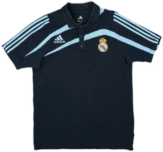 2009-10 Real Madrid adidas Polo Shirt - 7/10 - (M/L)