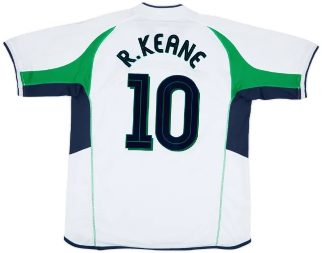 Umbro 2002-03 Ireland Away Shirt R. Keane #10 - 5/10 - (XL)