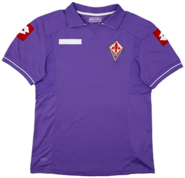 Lotto 2011-12 Fiorentina Home Shirt - 5/10 - (S)