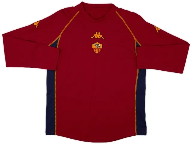 2002-03 Roma Kappa Training L/S Shirt - 7/10 - (M)