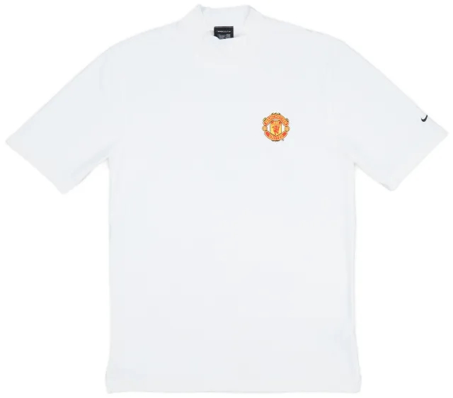 2008-09 Manchester United Nike Golf Training Shirt - 10/10 - (L)
