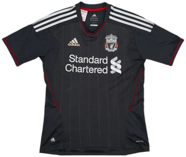 adidas 2011-12 Liverpool Away Shirt - 7/10 - (L.Boys)