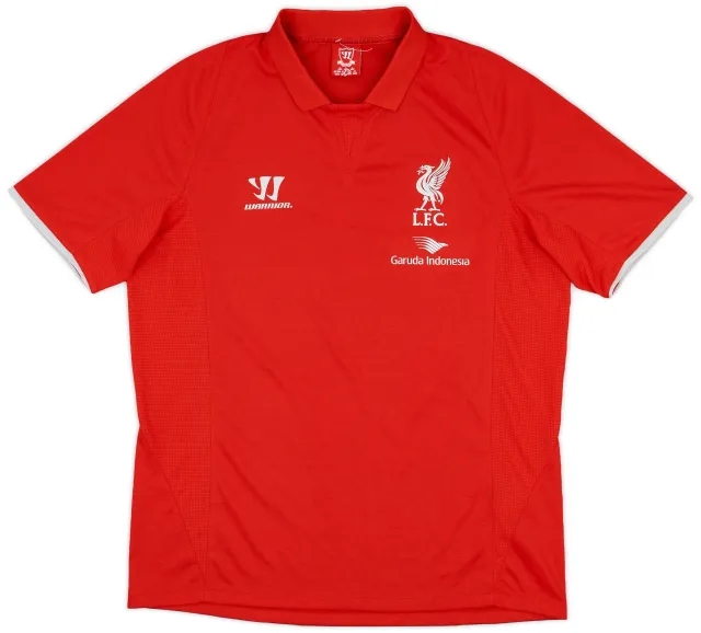 2014-15 Liverpool Warrior Polo Shirt - 10/10 - (L)
