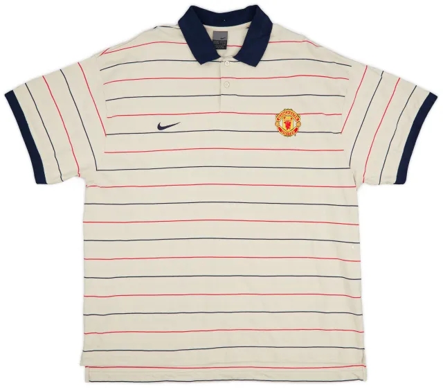 2004-05 Manchester United Nike Polo Shirt - 10/10 - (XXL)
