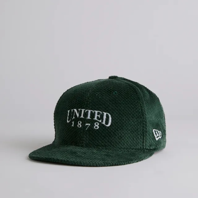 Manchester United x New Era Bobble Texture 9Fifty Cap Green