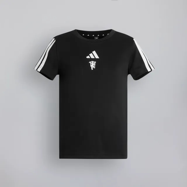 Manchester United x adidas Kids Essentials Training CLIMACOOL T-Shirt Black
