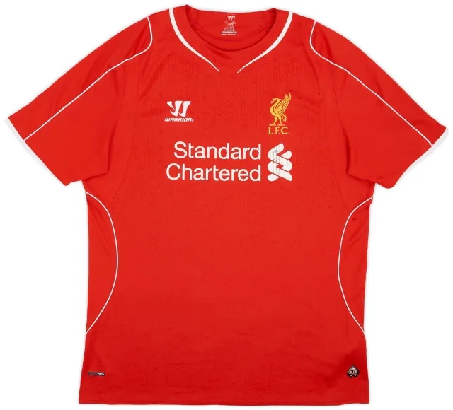 2014-15 Liverpool Home Shirt Gerrard #8 - 6/10 - (XL)