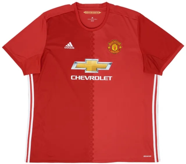 adidas 2016-17 Manchester United Home Shirt Rooney #10 - 9/10 - (3XL)