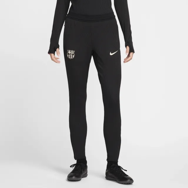 F.C. Barcelona Strike Elite Women's Nike Dri-FIT ADV Football Knit Pants - Black - Polyester/Elastane