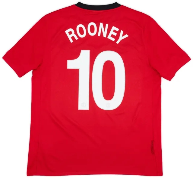 Nike 2009-10 Manchester United Home Shirt Rooney #10 - 5/10 - (L)