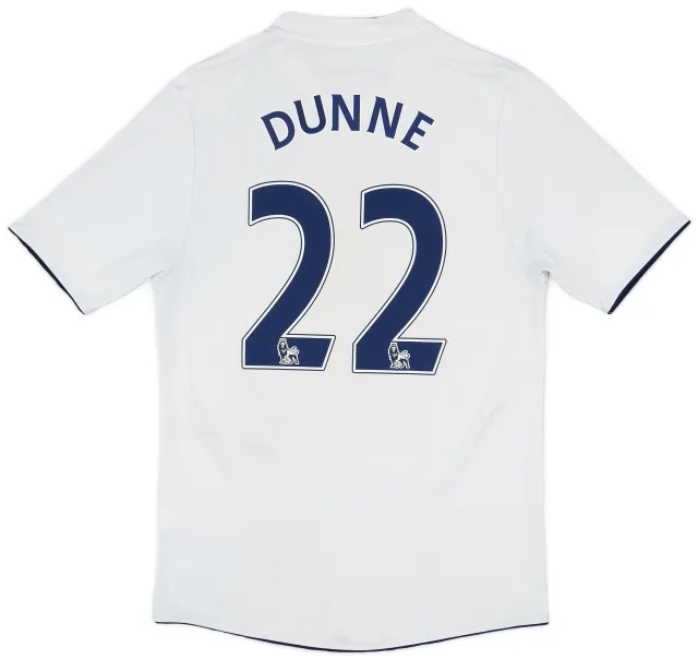 LeCoqSportif 2007-08 Manchester City Third Shirt Dunne #22 - 5/10 - (S)