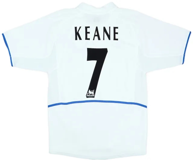 Nike 2002-03 Leeds United Home Shirt Keane #7 - 7/10 - (S)