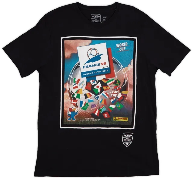T-Shirts 2014 'Coupe du Monde France 98' Panini Graphic Tee - 9/10 - (M)