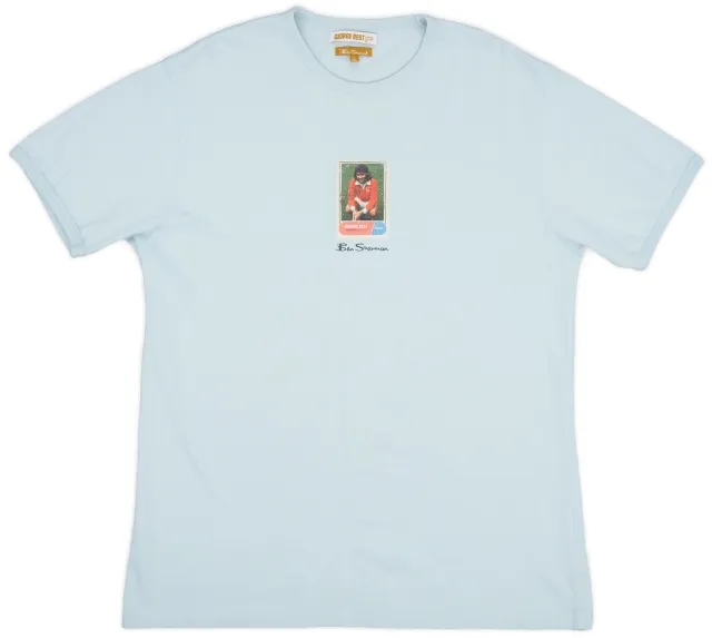T-Shirts 2003 Ben Sherman 'George Best' Graphic Tee - 9/10 - (XXL)