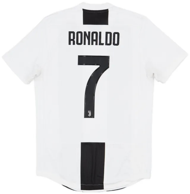 adidas 2018-19 Juventus Home Shirt Ronaldo #7 - 6/10 - (M)
