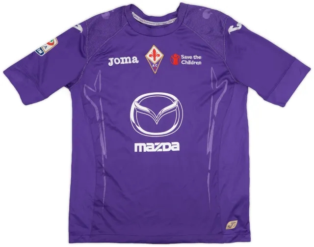 Joma 2012-13 Fiorentina Home Shirt - 7/10 - (S)