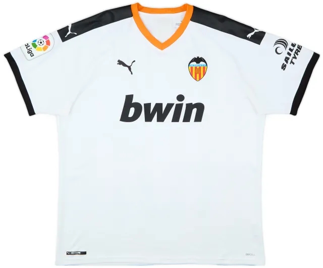 Puma 2019-20 Valencia Home Shirt - 9/10 - (XXL)