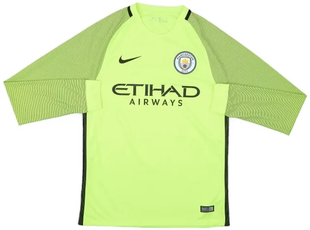 Nike 2016-17 Manchester City GK Shirt - 10/10 - (S)