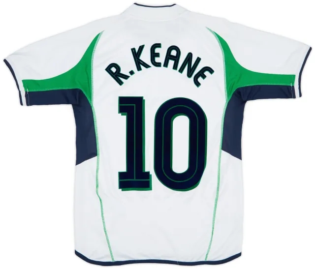 Umbro 2002-03 Ireland Away Shirt R. Keane #10 - 5/10 - (S)