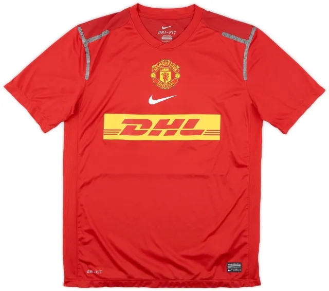 2012-13 Manchester United Nike Training Shirt - 10/10 - (L)