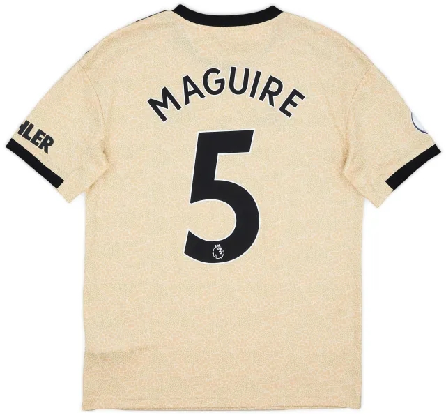 adidas 2019-20 Manchester United Away Shirt Maguire #5 - 10/10 - (XL.Boys)