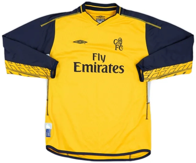 Umbro 2002-03 Chelsea GK Shirt - 7/10 - (L.Boys)