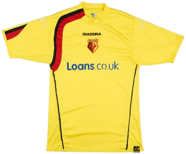 Diadora 2005-06 Watford Home Shirt - 5/10 - (S)