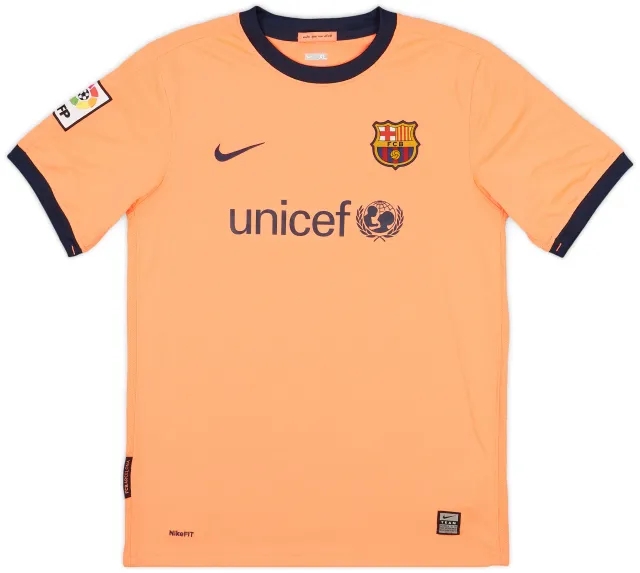 Nike 2009-10 Barcelona Away Shirt Messi #10 - 8/10 - (M)
