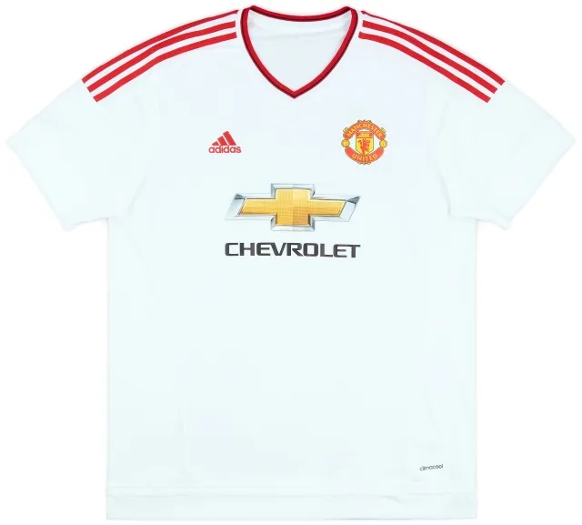adidas 2015-16 Manchester United Away Shirt - 5/10 - (XL)