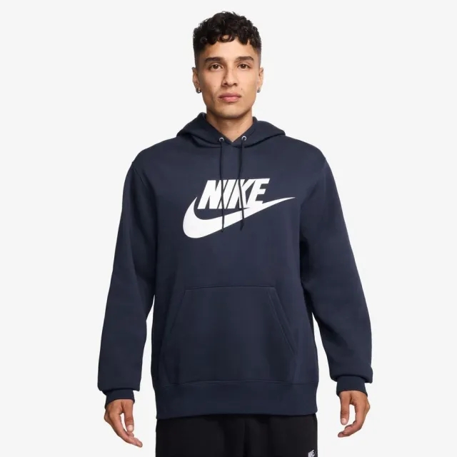 Nike Hoodie Club Pullover Fleece - ['Blue']