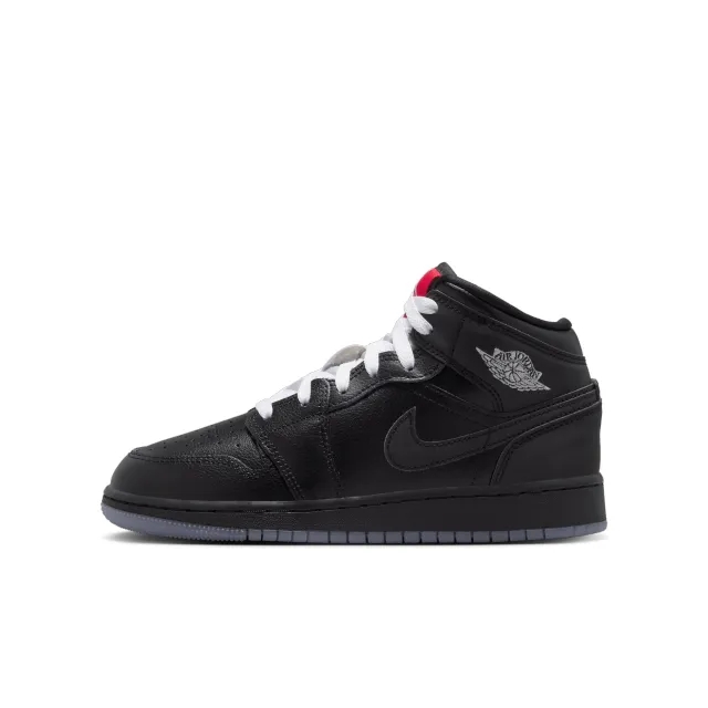 Nike Jordan Nike Air Jordan 1 Mid SE Older Kids' Shoes - Black